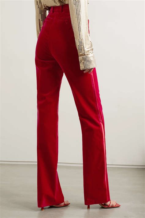 gucci straight leg pants.